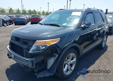 2013 Ford Explorer Limited from USA, damaged, VIN 1FM5K7F85DGC01181